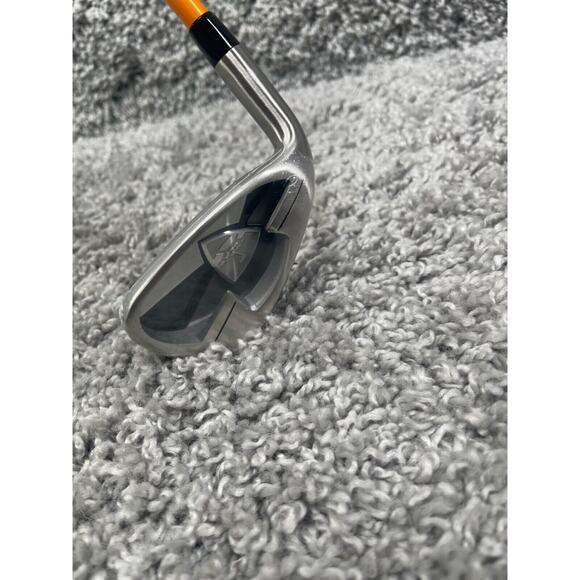 Lamkin Crossline Junior Flex 9 Iron Top Golf Clubs Black Orange New - Picture 7 of 8